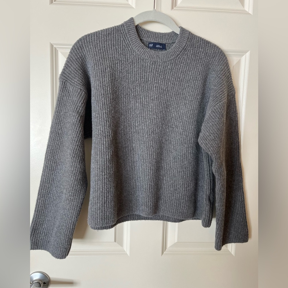 GAP Charcoal Knit Sweater